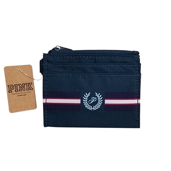 PINK Victoria's Secret ID & Card Holder Small Wristlet Wallet - Picture 1 of 3